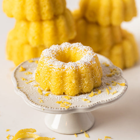 Hibiscus-Lemon Mini Bundt Cakes Recipe Kitchen