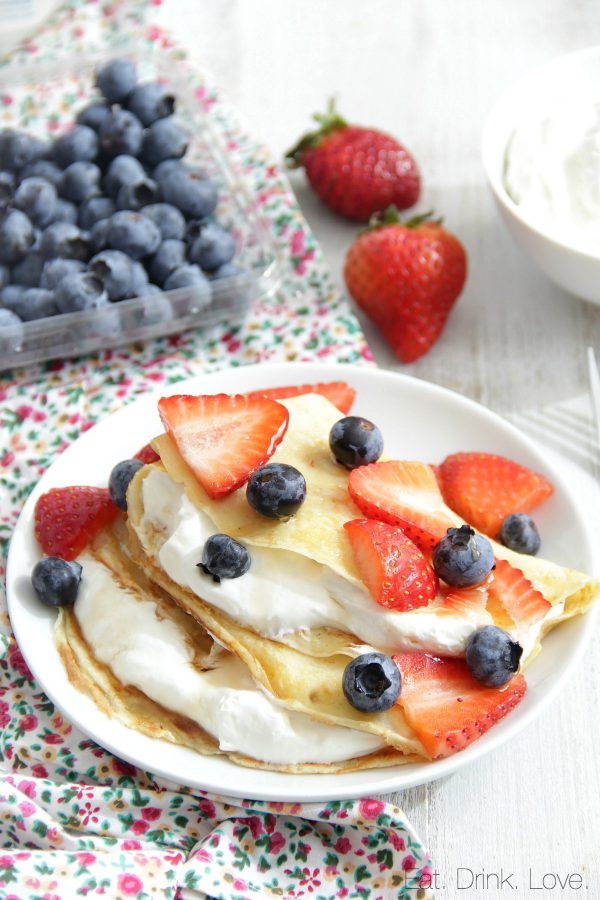 Mixed Berry Crepes with Mascarpone Recipe Kitchen