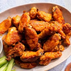Pat's Spicy Fried Wings Recipe