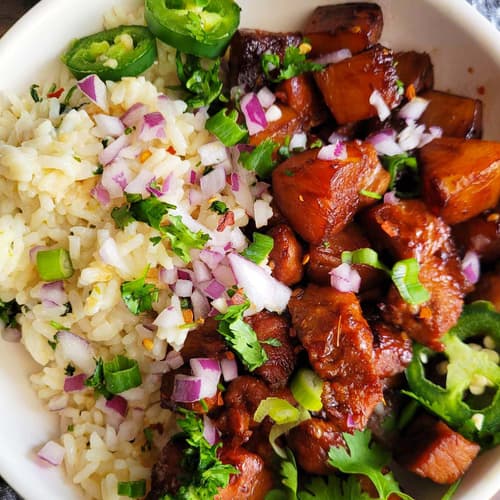 Pork and Pineapple Grain Bowl Recipe Kitchen