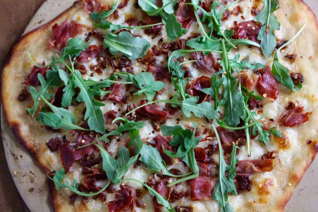 Prosciutto Flatbread Pizza Recipe