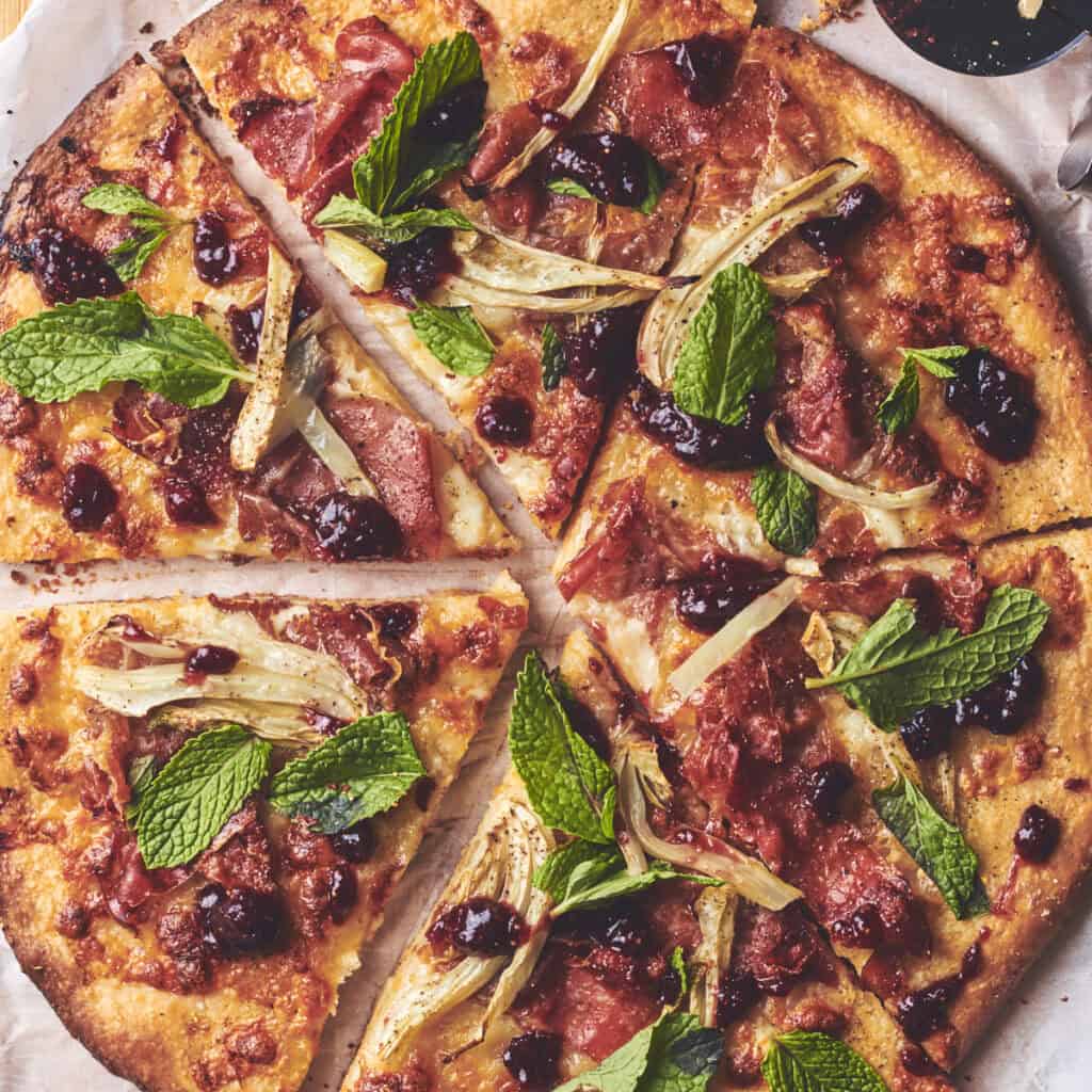 Prosciutto, Mozzarella and Fig Pizza Recipe
