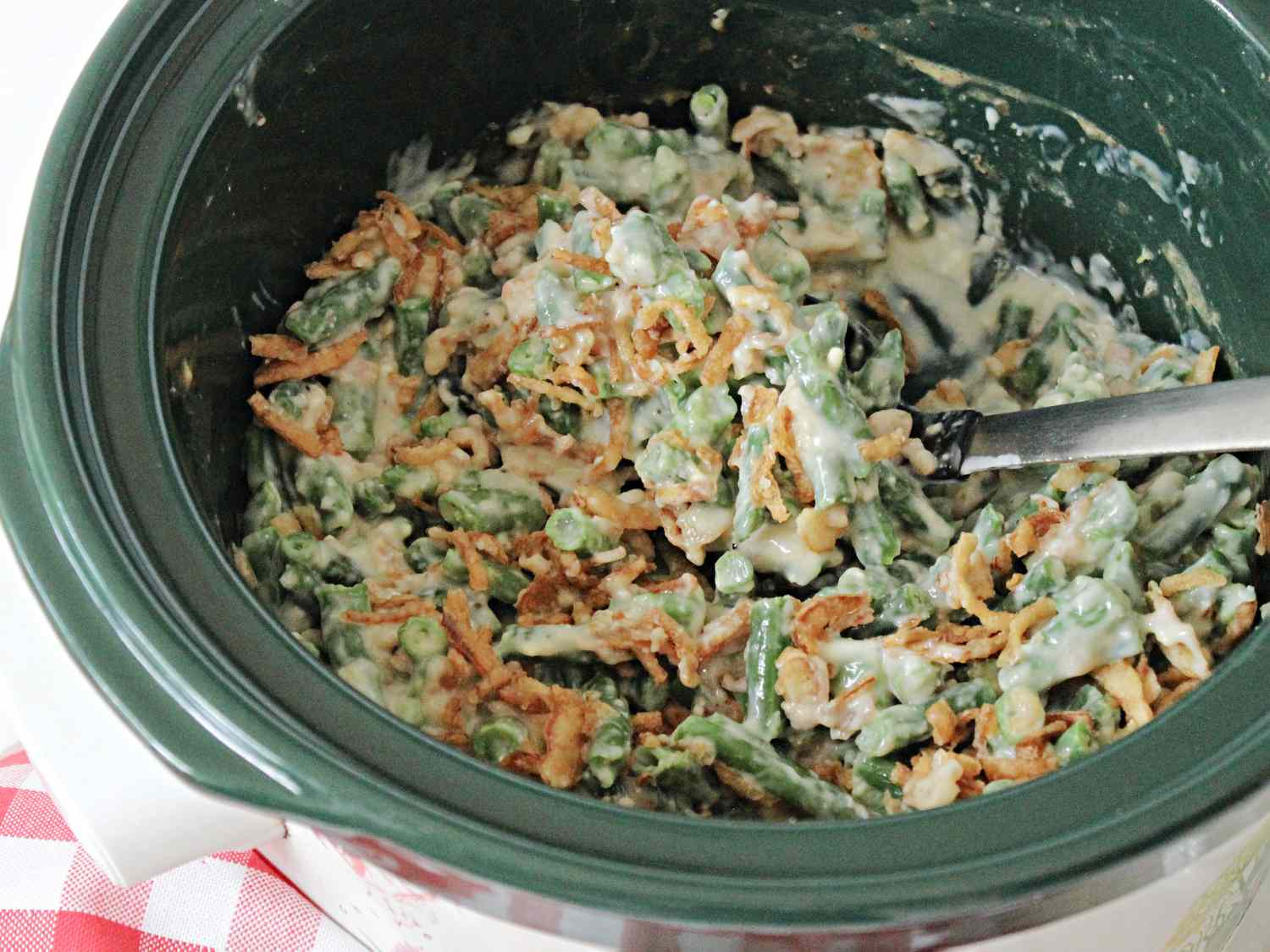 Slow-Cooker Green Bean Casserole Recipe Kitchen