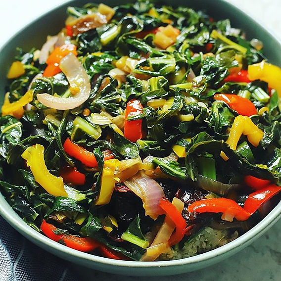 Spicy Sweet Collards Recipe