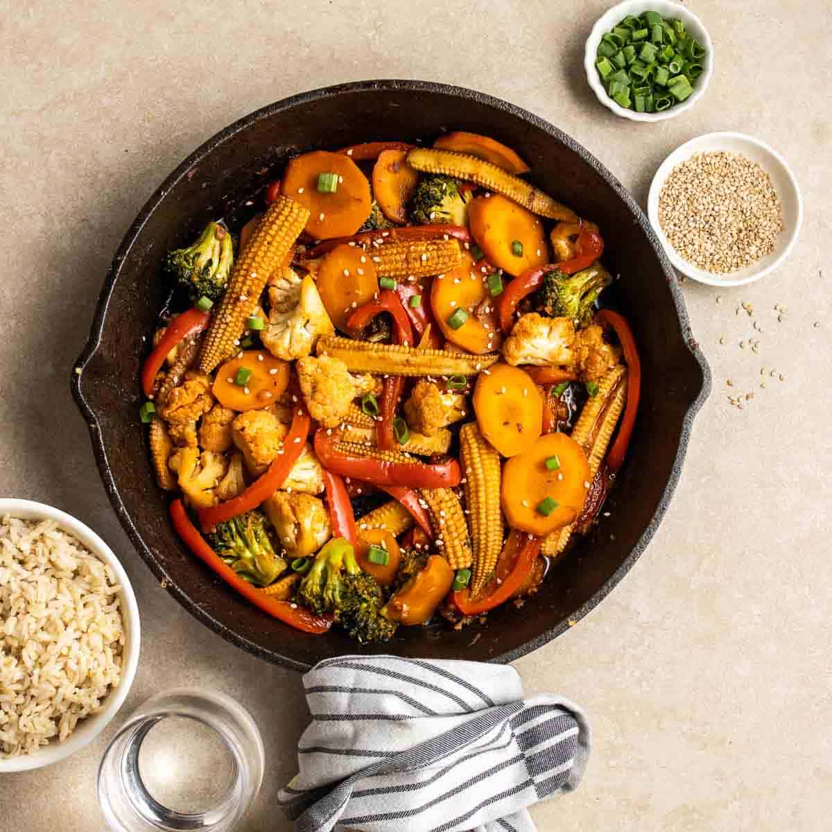 Gochujang Stir‑Fry Vegetables: Easy Korean‑Style Recipe