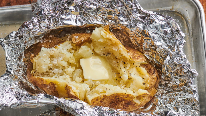Grilled Potatoes in Foil in Oven: Quick, Crispy Delight