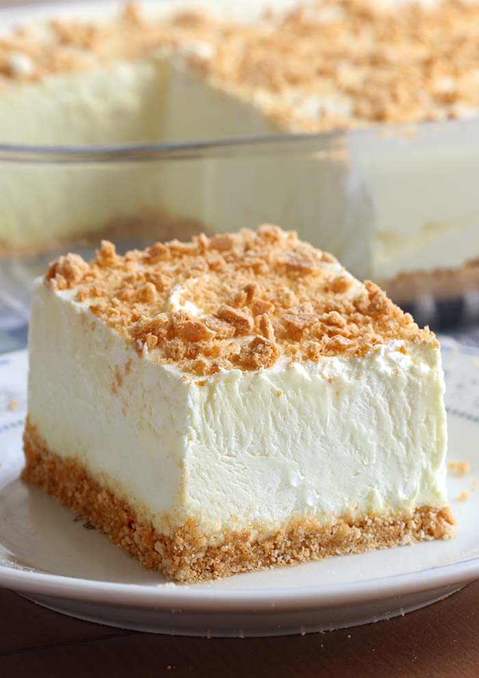 4-Ingredient Cheesecake Without Condensed Milk No-Bake