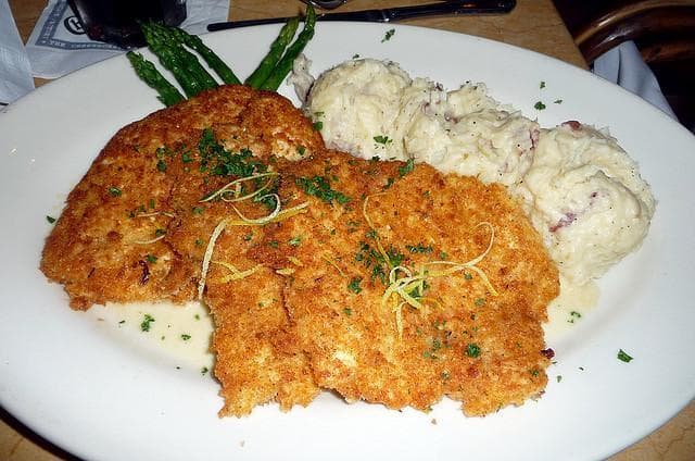 Crispy Chicken Costoletta Nutrition Cheesecake Factory
