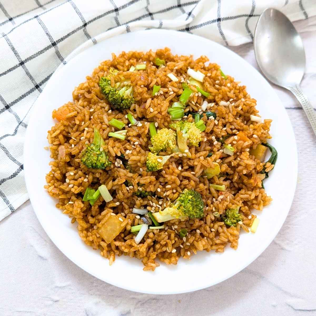 Spicy Gochujang Fried Rice Vegetarian – 5‑Minute Wonder