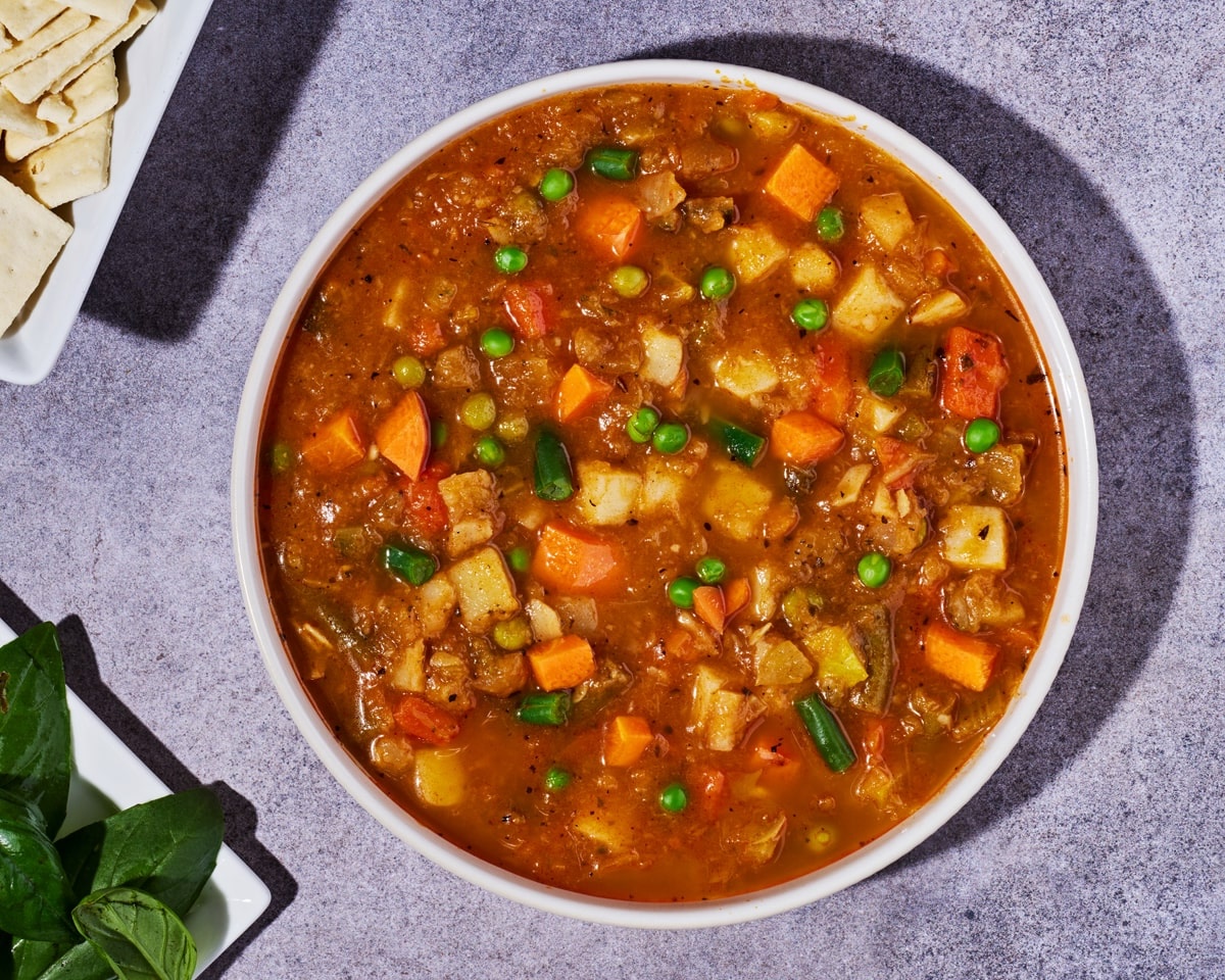 Hale and Hearty 10 Vegetable Soup – Quick & Healthy