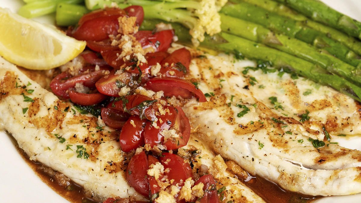 SkinnyLicious Grilled Branzino Cheesecake Factory