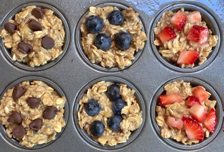 3‑Ingredient Banana Oatmeal Muffins – No Flour, No Sugar