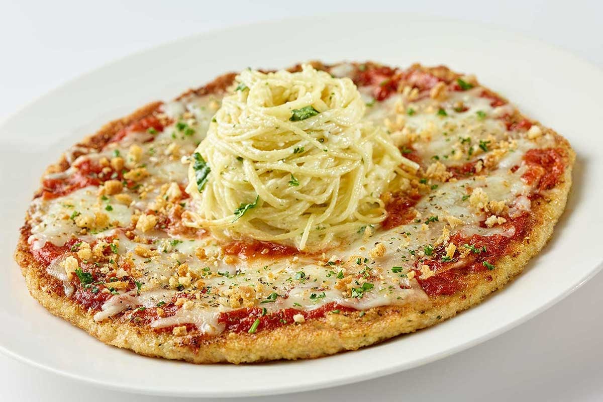 Chicken Parmesan Pizza Style – The Cheesecake Factory