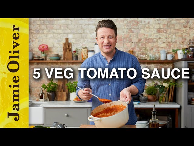 Chunky Vegetable Pasta Sauce Recipe by Jamie Oliver