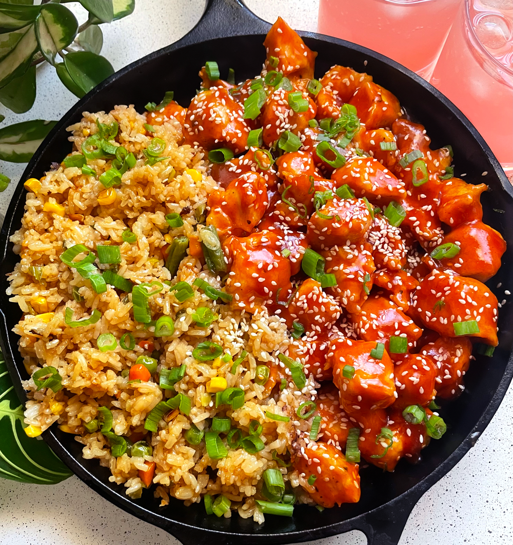 Gochujang Chicken Fried Rice – Quick, Spicy & Healthy