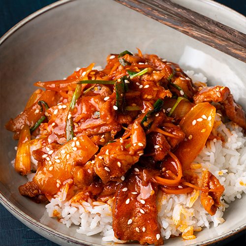 Korean Stir‑Fry Pork & Veg – Quick Jeyuk Bokkeum