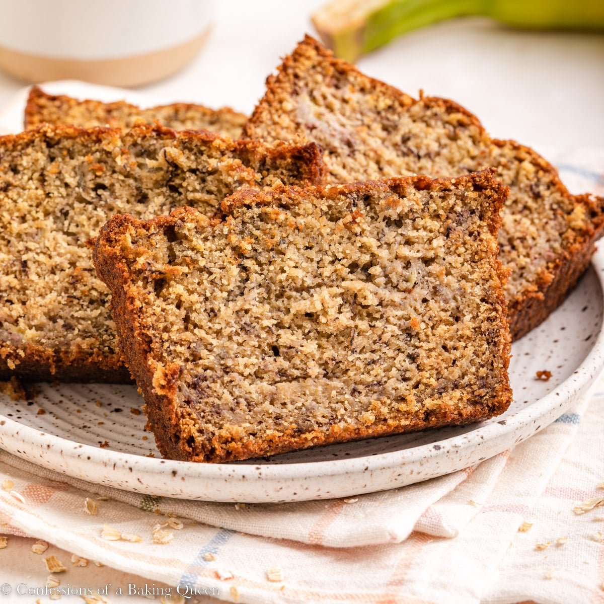 Oat Flour Banana Bread – Quick, Healthy & Delicious