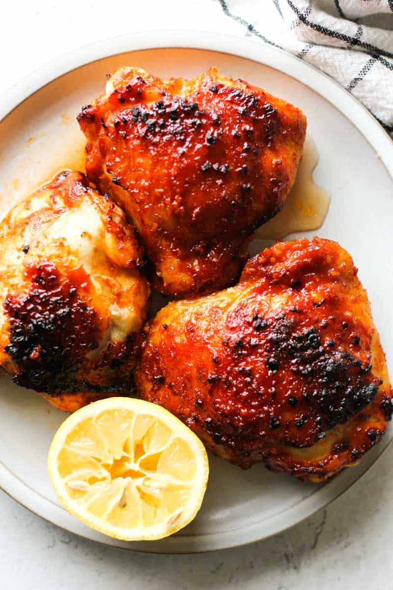 Air Fryer Gochujang Chicken Thighs – Easy Korean Recipe