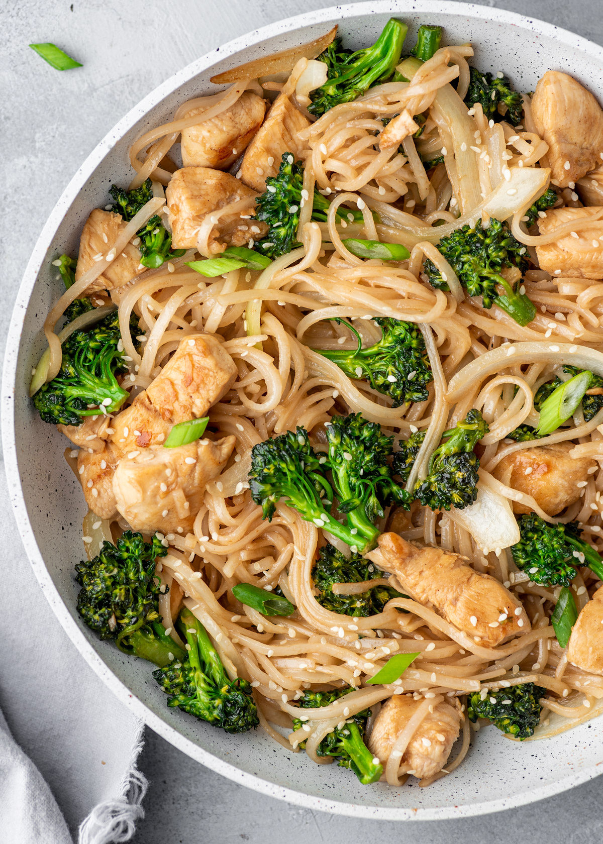 Quick Easy Chicken Broccoli Noodles Stir Fry Recipe