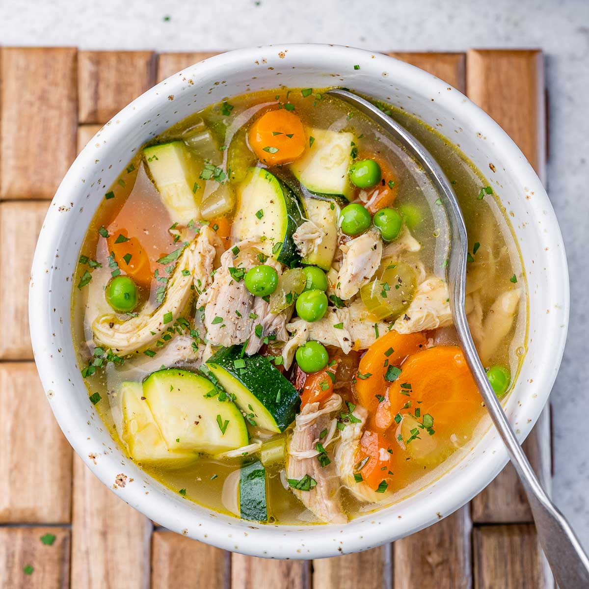 Easy Homemade Chicken Soup with Leftover Chicken