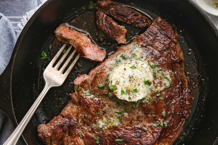 Ribeye Steak Butter Recipe: Garlic‑Butter Skillet Magic