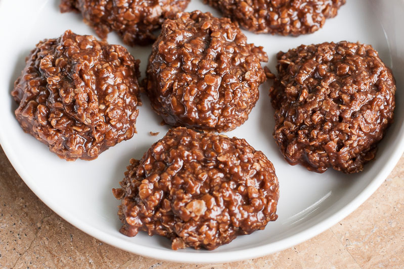 Chocolate Peanut Butter No-Bake Cookies Recipe
