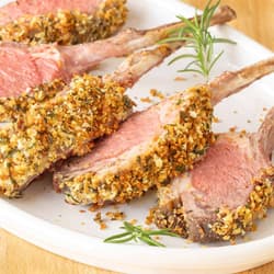 Air Fryer Rack of Lamb with Roasted Garlic Aioli Recipe