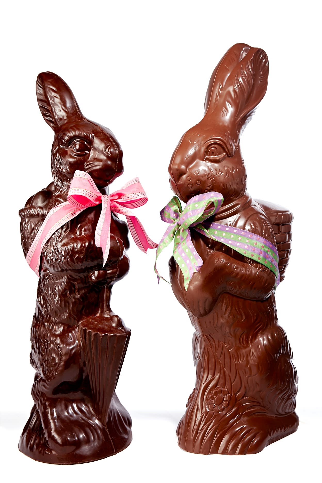 Oversized Chocolate Easter Bunny with Delicious Filling