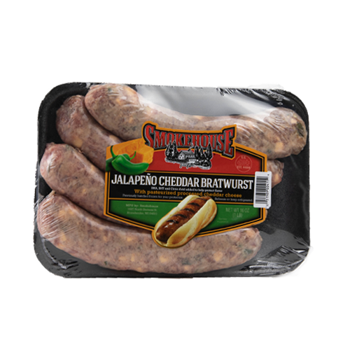 House Smoked Cheddar and Jalapeo Bratwurst Patties Recipe