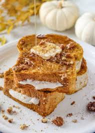 Sunny's Pumpkin Pie Stuffed French Toast Recipe