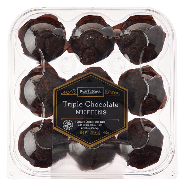 Triple Chocolate Mini Muffins Recipe