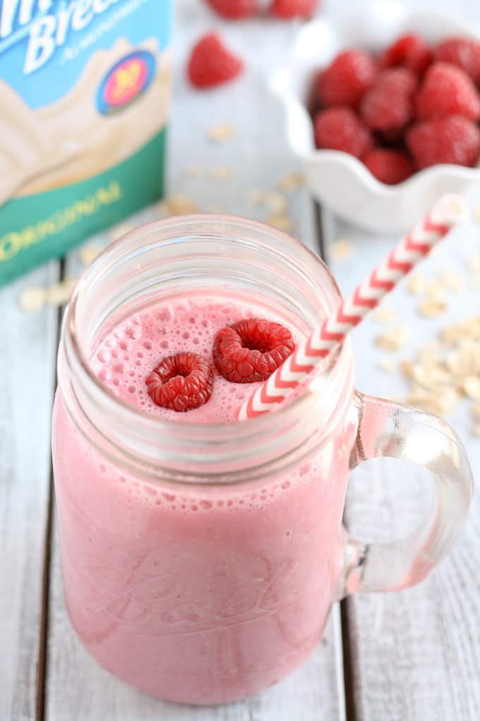 Banana Raspberry Smoothies Recipe