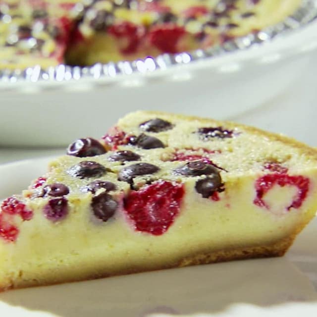 Berry Custard Pie Recipe