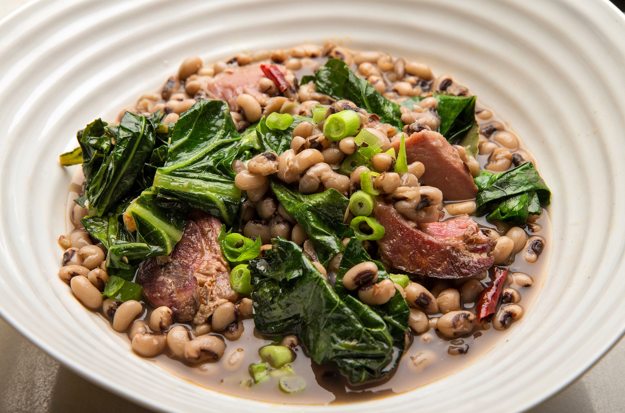Black-Eyed Peas with Ham Hock Recipe