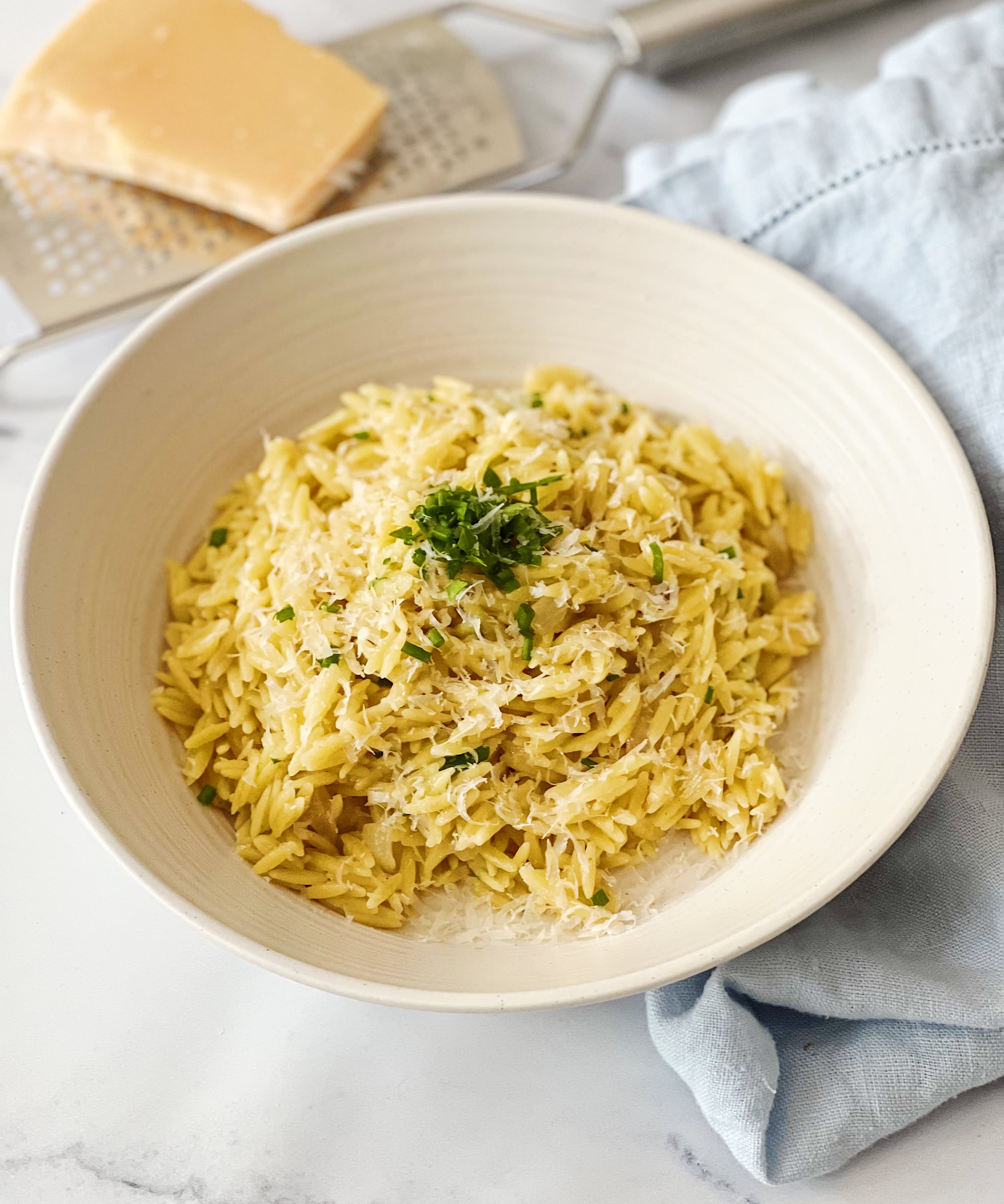 Cheesy Orzo Recipe