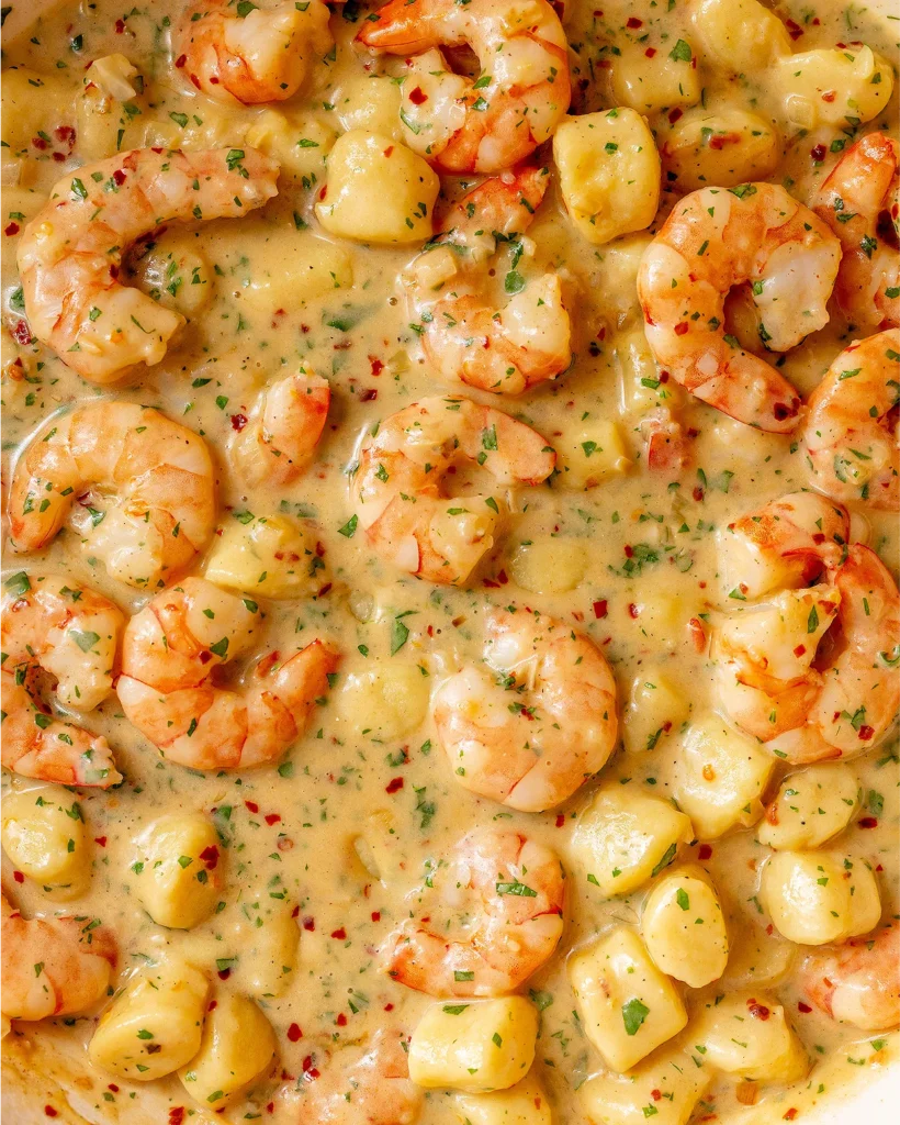 Creamy Shrimp and Gnocchi Recipe
