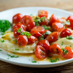 Easy Veggie Marinara Ravioli Bake Recipe