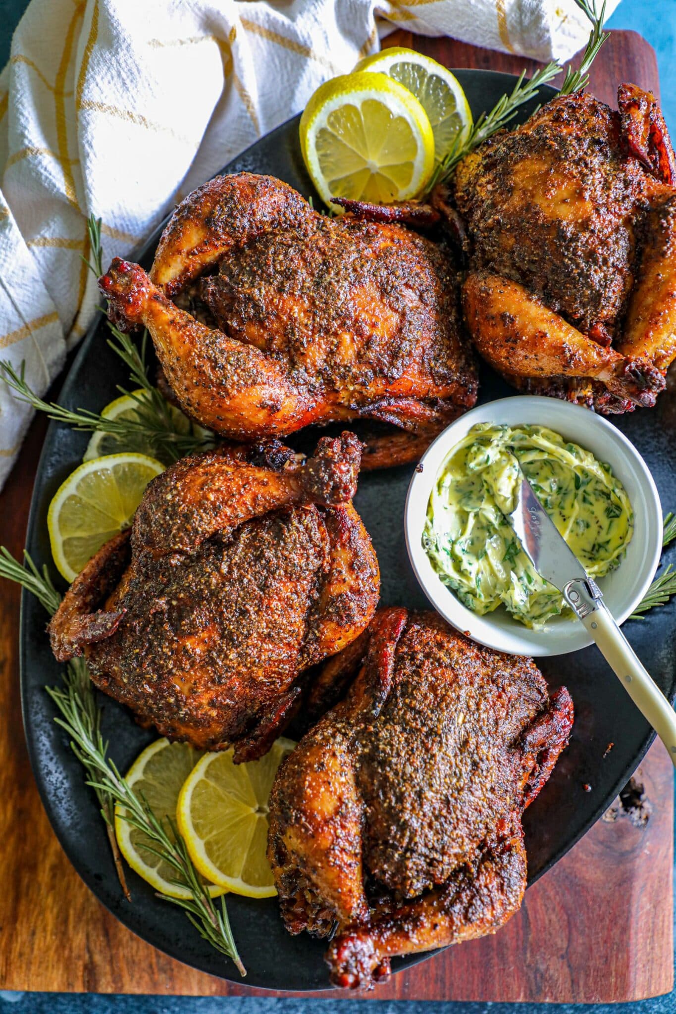 Hickory Smoked Cornish Game Hen Recipe