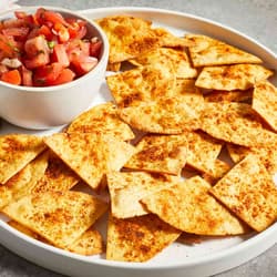 Homemade Chili Lime Baked Tortilla Chips Recipe
