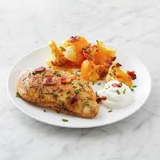 Keto Sheet Pan Chicken and Loaded Cauliflower