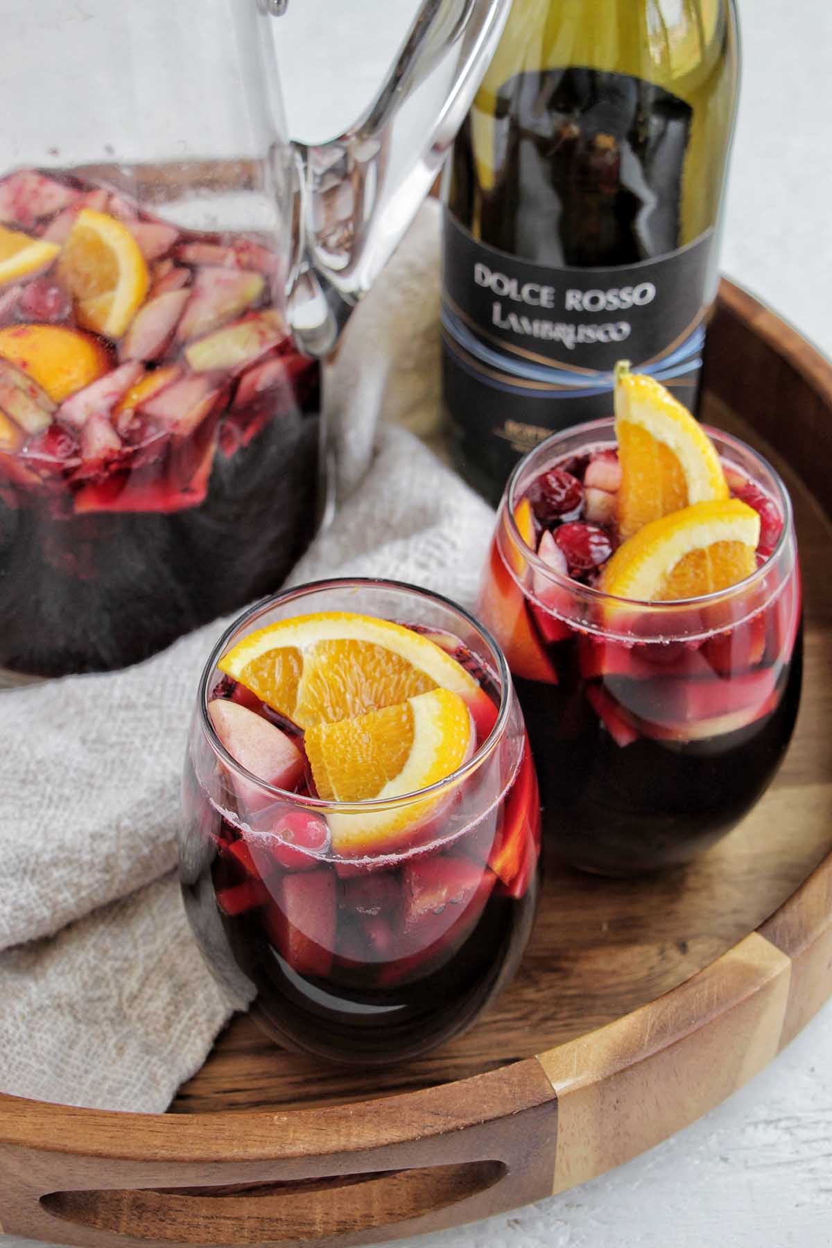 Lambrusco Sangria Recipe