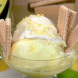 Limoncello and Ice Cream with Biscotti Recipe