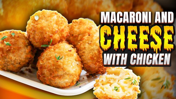 Mac, Chicken and Cheese Bites Recipe