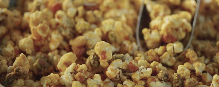 Miss Brown's Peanut-Pistachio Caramel Corn Recipe