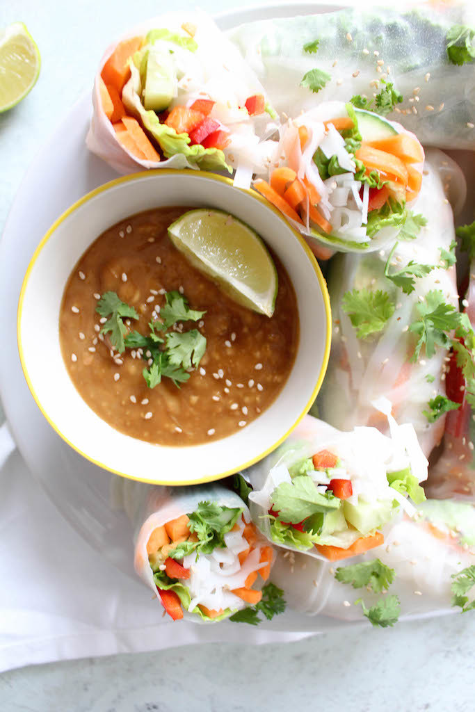 Peanut Dipping Sauce for Summer Rolls Recipe