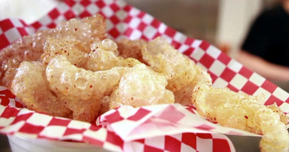 Pork Rinds with Chile Lime Salt Recipe