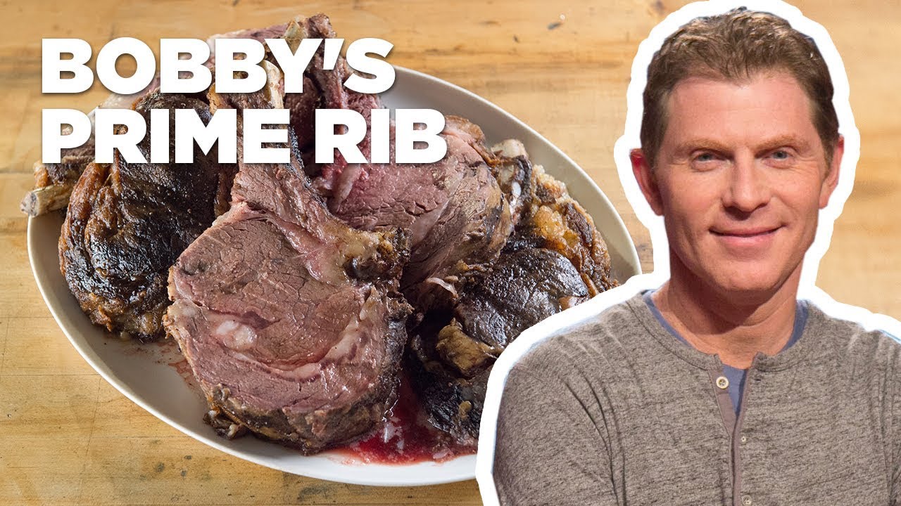 Prime Rib with Red Wine-Thyme Butter Sauce Recipe