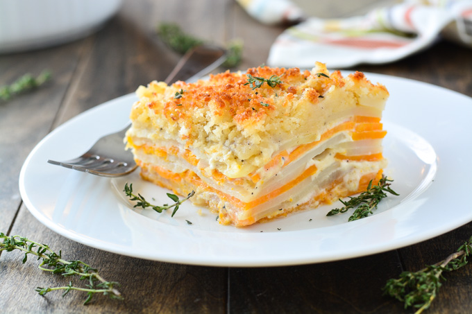Scalloped Potatoes Two Ways