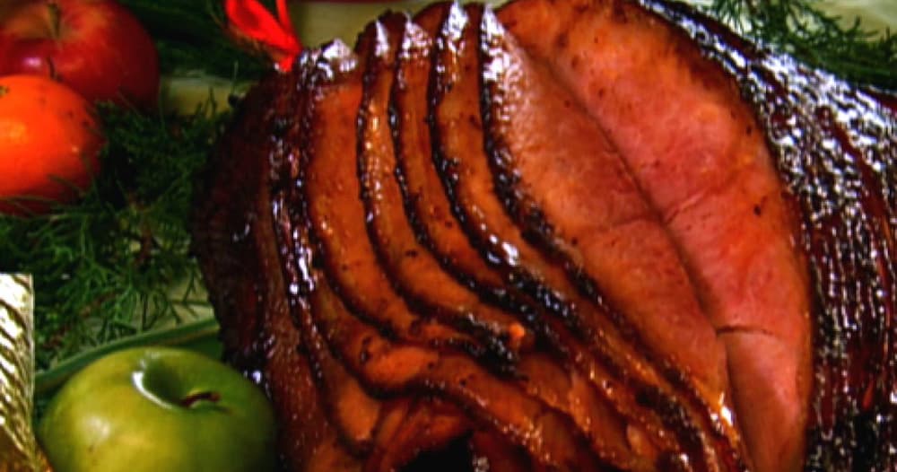 Smoked Ham with Sweet Holiday Glaze Recipe