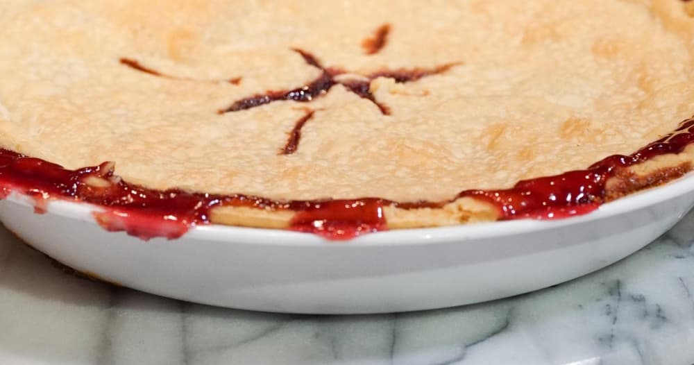 Southern Summer Peach-Cherry Pie Recipe
